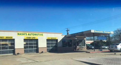 Nash's Automotive store front in Allen 